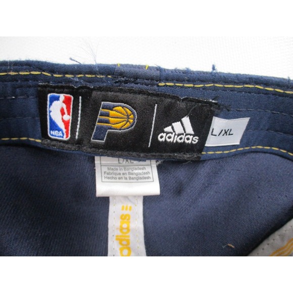 Indiana Pacers Adidas Embroidered Baseball Cap Fitmax 70 Flexfit L/XL - Picture 6 of 6